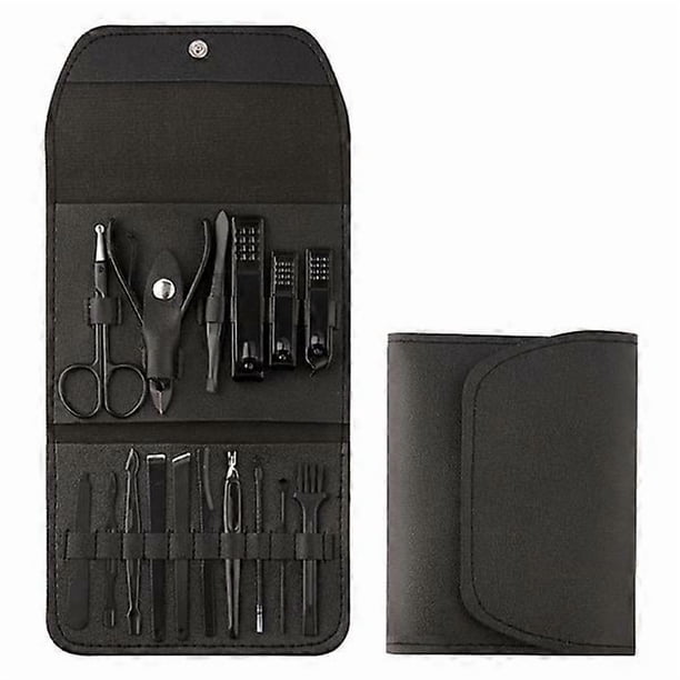 Travel Kit for Manicure and Pedicure - Nail Clippers, Pedicure Set, 16-in-1 Manicure Set, Nail Scissors