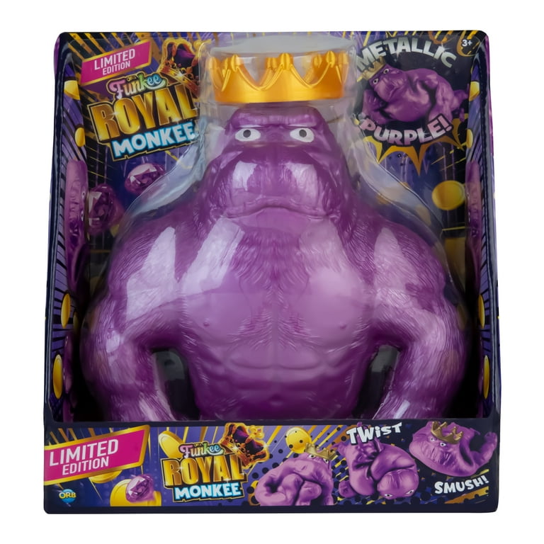 ORB Royal Funkee Monkee Jumbo Squishy Monkey Toy - Numbered