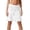 D416/White, variant on Afdoent Shorts For Women Lightweight Solid Color Summer Yoga Shorts For Casual Wear And Fitness Beach Vacation Shorts