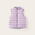 thumbnail image 2 of Ruyang Girls Puffer Vest Fall Winter Warm Sleeveless Quilted Jackets Zip Up Mock Neck Lightweight Soft Thermal Waistcoat, 2 of 3