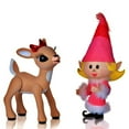thumbnail image 2 of The Ashton-Drake Galleries Rudolph the Red-Nosed Reindeer Figure Collection Issue #4 Clarice And The Girl Elf Hand-Painted Christmas Decoration 1:1 Scale with Authentic Costuming 13-Inches, 2 of 2