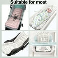thumbnail image 5 of Toddler Pushchair Seat Liners,Seat Liner for child Pushchair Car,Double - Sided Car Pram Stroller Liner Seat Pad,Mattress Pad Infant Stroller Cushion, 5 of 8