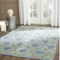 thumbnail image 2 of SAFAVIEH Valencia Raschelle Geometric Polyester Area Rug, Lavender/Gold, 4' x 6', 2 of 8