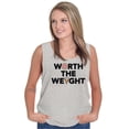 thumbnail image 3 of Worth Weight Pizza Carbs Foodie Lover Tank Top T Shirts Men Women Brisco Brands S, 3 of 5