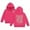 Hot Pink, variant on WRTFVZA White Hoodie for Teen, Faith Over Fear Hoodie Sweatshirt Long Sleeve Tops with Pockets (Big & Tall, Mint Green, 10-11 Years)