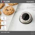 thumbnail image 6 of Taylor Mechanical Stainless Steel Timer for Classwork, Projects, and Kitchen Tasks, 6 of 7