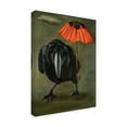 thumbnail image 4 of Trademark Fine Art 'Ravens Rain 2' Canvas Art by Leah Saulnier, 4 of 4