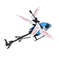 thumbnail image 1 of AVION RC, Juguete de Helicópero Resistente flexible A LOS Choques Juguete Liviano 2.5 Canal Con Luz para El Juego, 1 of 7