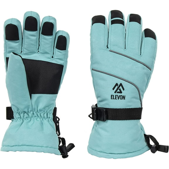 Women’s Insulated, Waterproof, Warm Gloves for Winter with Touchscreen Index and Thumb Fingers