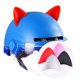 thumbnail image 1 of 2pcs Car Motorcycle Helmet Devil Horn Cute Cat Ears Decoration Motocross Full Face Off Road Helmet Decoration Car AccessoriesA2 He Qiyong unisex, 1 of 1