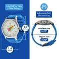 thumbnail image 2 of OWLCONIC Blue Kids Watch - Analog Time Teaching for Kids Learning Time, Gift Watches., 2 of 8