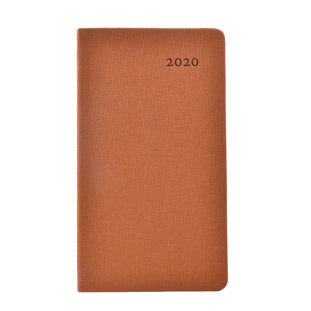 2020 Pocket Calendar Portable A6 Monthly Schedule Planner  6.7" x 3.7" Notebook 