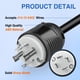 thumbnail image 2 of Adaptador de enchufe y conector Nilight 30Amp L14-30P L14-30R, 2 of 9