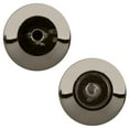 thumbnail image 4 of CRL SDK100PN Polished Nickel Traditional Style Back-to-Back Shower Door Knobs, 4 of 5