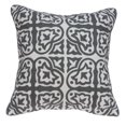 thumbnail image 1 of Parkland Collection Heera Funda de almohada tradicional gris y blanca con inserto de poliéster Parkland Collection PILA11013P, 1 of 2