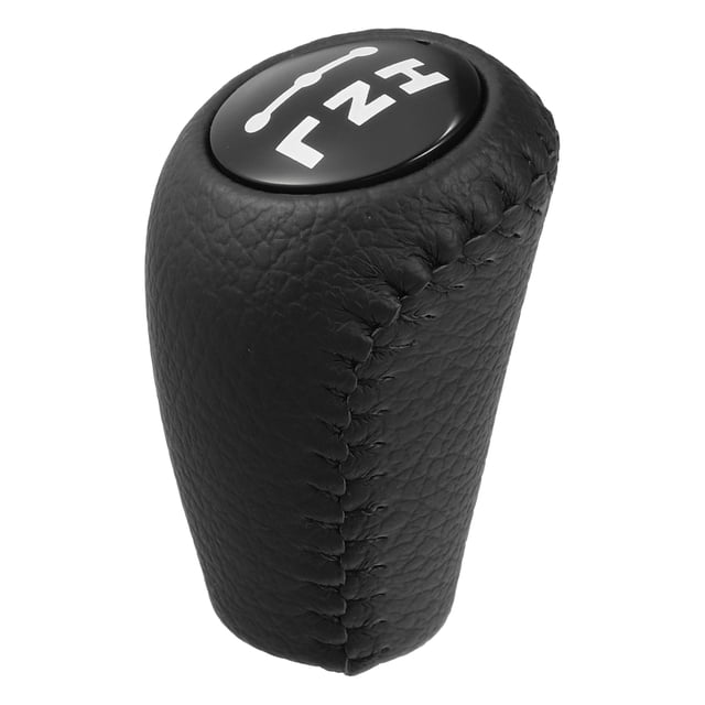 Pomo de palanca de cambios Unique Bargains para Toyota Land Cruiser Prado 120 2003-2009 Cuero de imitación negro