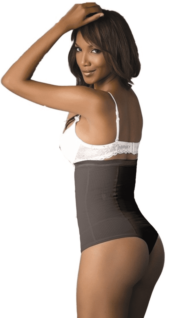 Zukuco Thong Shapewear for Women Tummy Control Body Shaper Panties Girdle  High Waisted Shaping Underwear 