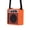 Orange, variant on BIMZUC 5W Mini Portable Guitar Amplifier Combo, Orange, Dual Power 9V Battery or DC Adapter, 1/4" & 3.5mm Inputs, Overdrive & Tone Control for Electric Acoustic Guitar, 5 inches / 12.7 cm Length