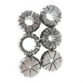 thumbnail image 1 of munirater ER32 Collet Set 1/8" 1/4" 3/8" 1/2" 5/8" 3/4" 0.0006" Precision Spring Collets for CNC Milling Lathe Tool and Work-Holding Engraving Machine, 1 of 5