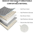 thumbnail image 2 of 2pc Comfortable Car Seat Covers Universal Front Seat Covers for Car Accessories with Storage Pockets, Padded Car Interior Covers for Automotive, SUV, Truck, and Van(Khaki), 2 of 7