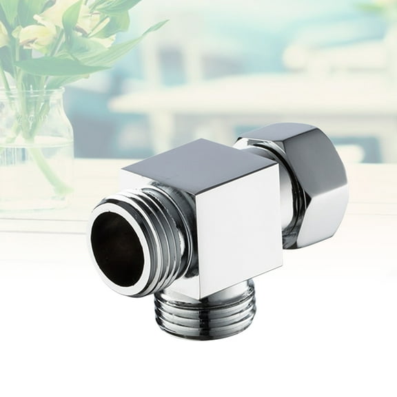 WRITWAA Solid Brass Angle Stop Valve for Bathroom Sink, Finish, Hot and Control Valve