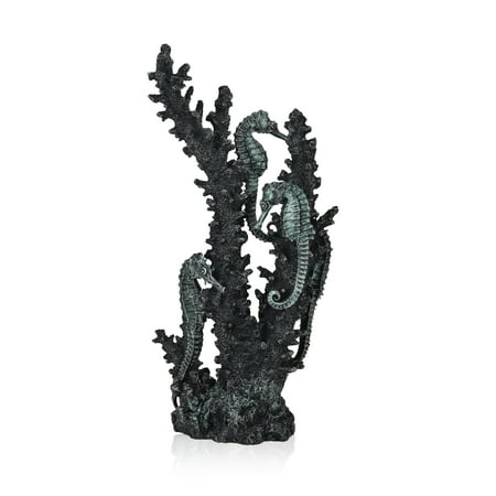 UPC: 0822728550625 | biOrb Medium Black Seahorse Sculpture