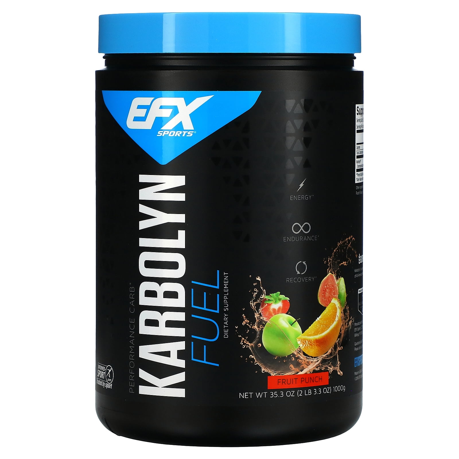 EFX Sports, Karbolyn Fuel, Fruit Punch, 35.3 oz (1,000 g) Walmart Canada