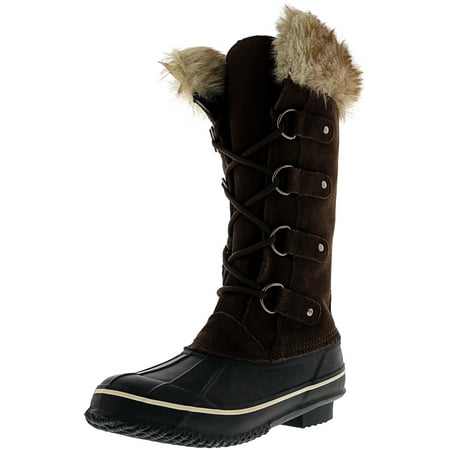 Kreated Equal Faux Fur Women's Tall Arctic Winter Boots - 8M - Brown