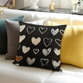 thumbnail image 3 of SHANXI Love Heart Decorations Gift Wedding Pillowcases 20x20in, 3 of 5