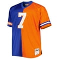 thumbnail image 2 of Men's Mitchell & Ness John Elway Royal/Orange Denver Broncos Big & Tall Split Legacy Retired Player Replica Jersey, 2 of 3