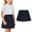 Navy, variant on uublik Girls Skirts Black Pleated Plaid Mini Skirt with Shorts Girl Uniform School Tennis Skater Skirts Skort Size 2T-17