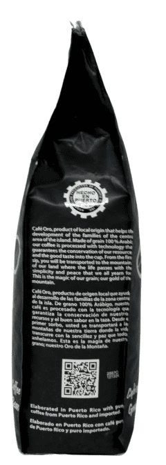 Cafe Oro Espresso Roasted Coffee Beans- Puerto Rican Coffee Beans (2 pounds)