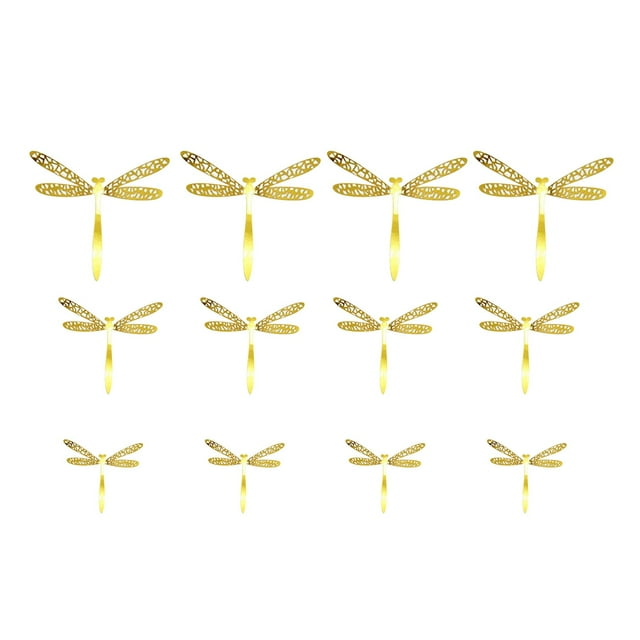 asddcavvf Metal Texture 3D Three Dimensionals Hollow Simulation Dragonflys Wall Sticker Metal Texture Dragonflys Three Dimensionals Dragonflys Home Simulation Dragonflys Decoration