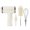 White, variant on Rechargeable Silicone Bottle Brush Electric Cleansing Structure 3 Brush Executives 12Inch Reach 1000mAh Battery Pace Set
