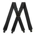 thumbnail image 1 of Bretelles pour Hommes, Bretelles Élastiques Réglables avec Clips Métalliques Solides, Sangles de Mode de 3,8 cm de Large pour Robe, Tenue de Boîte de Nuit, Usage Quotidien, 1 of 7