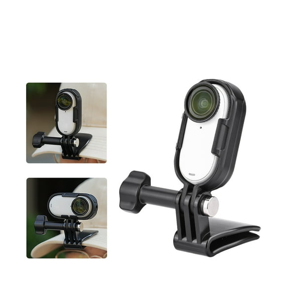 Quick Release Mount Hat Clip Mount Brim Clip for Insta360 GO 3S/3 Sports Camera Protective Fixed Bezel Cap Clip for Insta360 GO3/ GO 3S