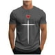 thumbnail image 2 of Tops para hombre, blusas y camisas de cuello redondo y manga corta para hombre, camisetas deportivas informales con estampados a la moda para hombre, blusas de cuello redondo y manga corta, blusas de, 2 of 5