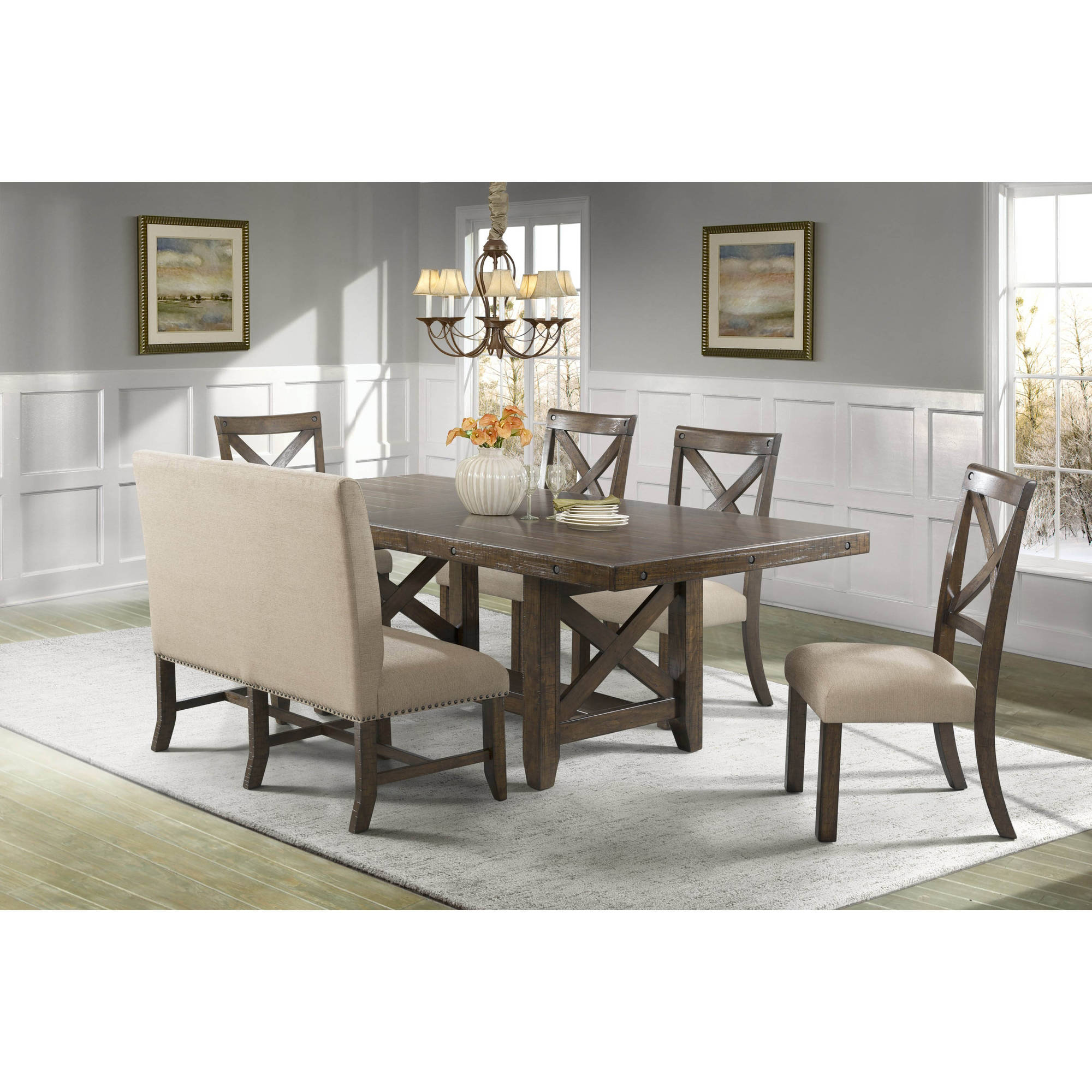Picket House Furnishings Francis 6-Piece Dining Set