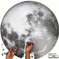 thumbnail image 2 of 1000pcs Giant Space Moon Puzzle for Adults - High Resolution, Matte Finish, Dustproof with Telescope-Inspired Round Closure Design, Premium Paper Craft, 2 of 5