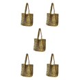 thumbnail image 2 of Youkk Restez Organisé avec Sac Fourre-Tout Spacieux Décontracté pour Femmes Sac Fourre-Tout Classique en Tissu d'Hiver pour Femmes Sacs à Bandoulière en Toile Jaune 5ensemble, 2 of 6
