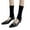 Black, variant on Ballet Leg Warmers Girls Women Knitted Stirrups Leg Warmer Winter Soft Calf Socks Cotton Boot Socks for Yoga Dance