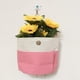 thumbnail image 2 of Bonita bolsa de tela para guardar cosas, organizador multiusos para colgar en la pared. Rosado, 2 of 8