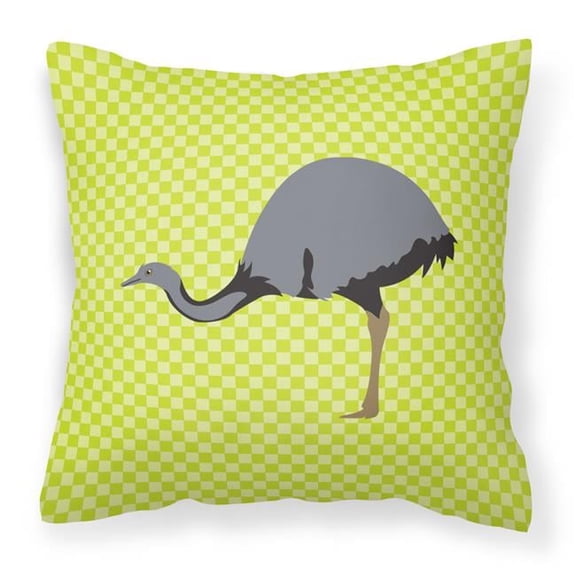 Carolines Treasures BB7749PW1818 Rhea Green Fabric Decorative Pillow, 18 x 18 in.