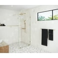 thumbnail image 5 of Glass Warehouse Arc-Sf-34 Venus 86-3/4" High X 34" Wide Shower Screen Frameless Shower, 5 of 7