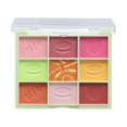 thumbnail image 2 of Highly Colored Eye Shadow Eye Shadow Plate Durable Mixed Natural Color Makeup Eye Shadow Cosmetics Eyeshadow Makeup Glossy Eyeshadow Palett,Yellow Makeup Eye Shadow, 2 of 9