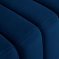 thumbnail image 3 of MCombo Waiting Room Benches, Guest Reception Lobby Chairs for Salon, Velvet Upholstered Ottoman for Bedroom Entryway 4698 (Blue), 3 of 9