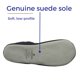 thumbnail image 2 of isotoner Pantuflas de bailarina para mujer – Zapatos de casa de satén suave con lazo y suela de ante – Pantuflas clásicas cómodas de viaje y rec&amp;am, 2 of 8