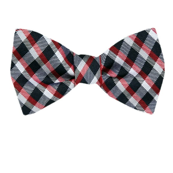 FBTZ-R-154 - Mens Reversible 2 Sided Self Tie Bow Tie