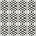thumbnail image 2 of Wild Apple Portfolio 26x26 Black Ornate Wood Framed with Double Matting Museum Art Print Titled - African Wild Pattern III BW, 2 of 4