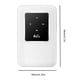 thumbnail image 1 of Módem móvil del enrutador Wifi 4G MIFI con ranura para tarjeta SIM batería de 2100mAh para viajes, 1 of 8